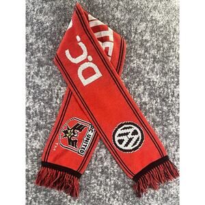 DC United Volkswagen Fan Scarf MLS Black Red